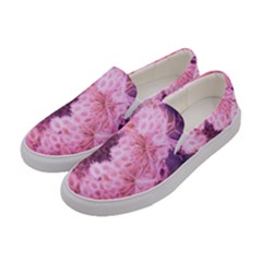 Pink Closing Queen Annes Lace Women s Canvas Slip Ons by okhismakingart