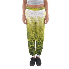 Yellow Goldenrod Women s Jogger Sweatpants by okhismakingart