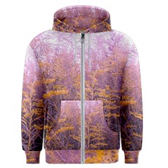 Pink Goldenrod Men s Zipper Hoodie by okhismakingart