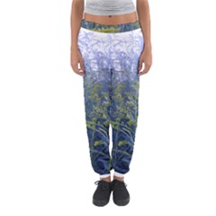 Blue Goldenrod Women s Jogger Sweatpants by okhismakingart