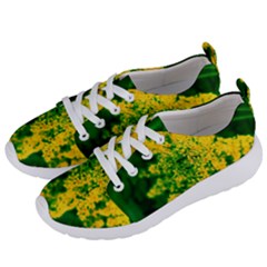 Yellow Sumac Bloom Women s Lightweight Sports Shoes