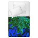 Blue and Green Sumac Bloom Duvet Cover (Single Size) View1