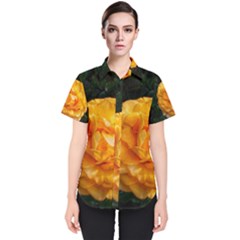 Yellow Rose Women s Short Sleeve Shirt