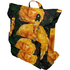 Yellow Rose Buckle Up Backpack