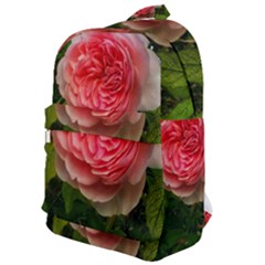Complex Pink Rose Classic Backpack by okhismakingart