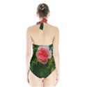 Complex Pink Rose Halter Swimsuit View2