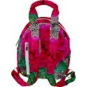 Folded Red Rose Travel Backpacks View2