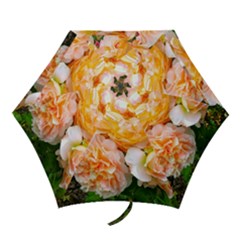 Bunch Of Orange And Pink Roses Mini Folding Umbrellas by okhismakingart