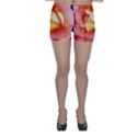 Light Orange and Pink Rose Skinny Shorts View1