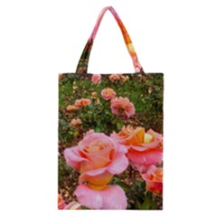 Pink Rose Field Classic Tote Bag