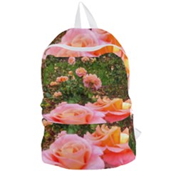 Pink Rose Field Foldable Lightweight Backpack