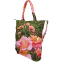 Pink Rose Field Shoulder Tote Bag View2