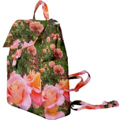 Pink Rose Field Buckle Everyday Backpack