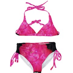 Single Geranium Blossom Kids  Classic Bikini Set