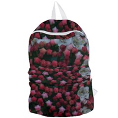 Floral Stars Foldable Lightweight Backpack