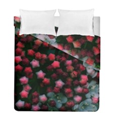 Floral Stars -bright Duvet Cover Double Side (full/ Double Size) by okhismakingart