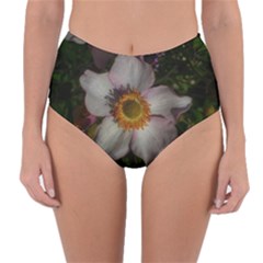 Light Purple Blossoms Reversible High-waist Bikini Bottoms by okhismakingart