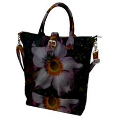 Light Purple Blossoms Buckle Top Tote Bag by okhismakingart