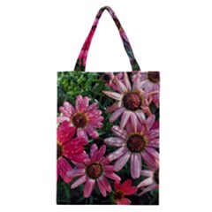 Pink Asters Classic Tote Bag by okhismakingart