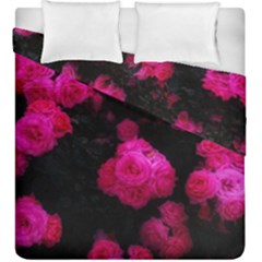 Bunches Of Roses Duvet Cover Double Side (king Size) by okhismakingart