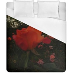 Rose Landscape Duvet Cover (california King Size) by okhismakingart