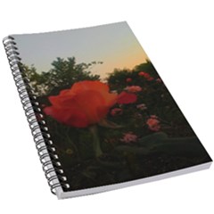 Rose Landscape 5.5  x 8.5  Notebook