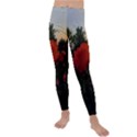 Rose Landscape Kids  Lightweight Velour Leggings View1