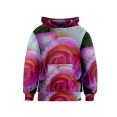 Spiral Rose Kids  Pullover Hoodie by okhismakingart