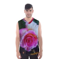 Spiral Rose Men s Basketball Tank Top by okhismakingart