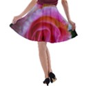 Spiral Rose A-line Skater Skirt View2