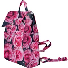 Pink Roses Ii Buckle Everyday Backpack by okhismakingart