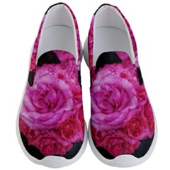 Bunches Of Roses (close Up) Men s Lightweight Slip Ons by okhismakingart