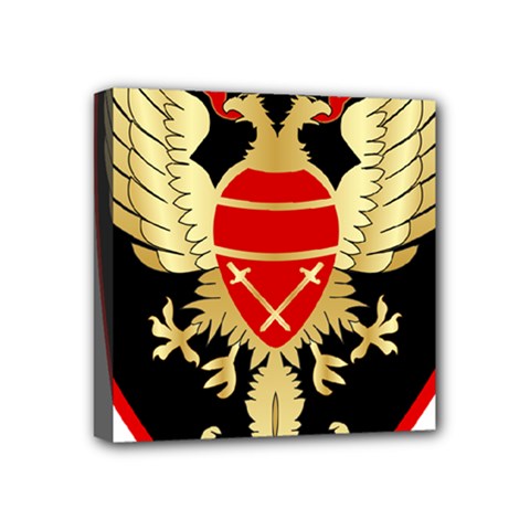 Iranian Army Karate Badge Mini Canvas 4  X 4  (stretched)