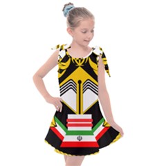 Iranian Army Badge Of Bachelor s Degree Degree Conscript Kids  Tie Up Tunic Dress by abbeyz71