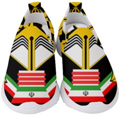 Iranian Army Badge Of Master s Degree Conscript Kids  Slip On Sneakers by abbeyz71