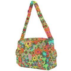 Colorful Shapes       Buckle Multifunction Bag