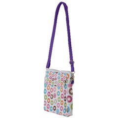 Donut Pattern With Funny Candies Multi Function Travel Bag by genx