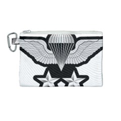 Iranian Army Parachutist 2nd Class Badge Canvas Cosmetic Bag (medium) by abbeyz71