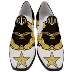 Iranian Army Aviation Pilot Third Class Wing Slip On Heel Loafers by abbeyz71