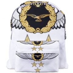 Iranian Army Aviation Pilot First Class Wing Giant Full Print Backpack by abbeyz71