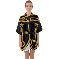 Iran Ranger Badge Quarter Sleeve Kimono Robe by abbeyz71