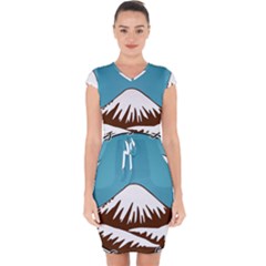 Iranian Military Mountain Warfare Insignia Capsleeve Drawstring Dress  by abbeyz71