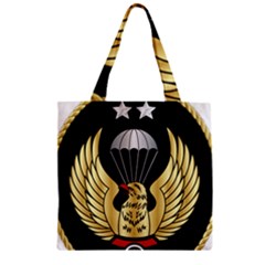 Iranian Army Freefall Parachutist 2nd Class Badge Zipper Grocery Tote Bag by abbeyz71