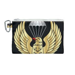 Iranian Army Freefall Parachutist 2nd Class Badge Canvas Cosmetic Bag (medium) by abbeyz71