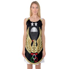 Iranian Army Freefall Parachutist 1st Class Badge Sleeveless Satin Nightdress by abbeyz71