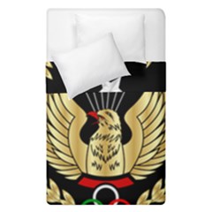 Iranian Army Freefall Parachutist Master 3rd Class Badge Duvet Cover Double Side (single Size) by abbeyz71