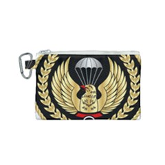 Iranian Army Freefall Parachutist Master 3rd Class Badge Canvas Cosmetic Bag (small) by abbeyz71