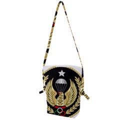 Iranian Army Freefall Parachutist Master 3rd Class Badge Folding Shoulder Bag by abbeyz71