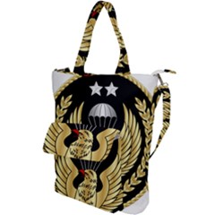 Iranian Army Parachutist Freefall Master 2nd Class Badge Shoulder Tote Bag by abbeyz71
