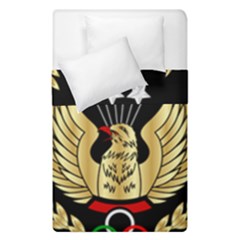 Iranian Army Freefall Parachutist Master 1st Class Badge Duvet Cover Double Side (single Size) by abbeyz71